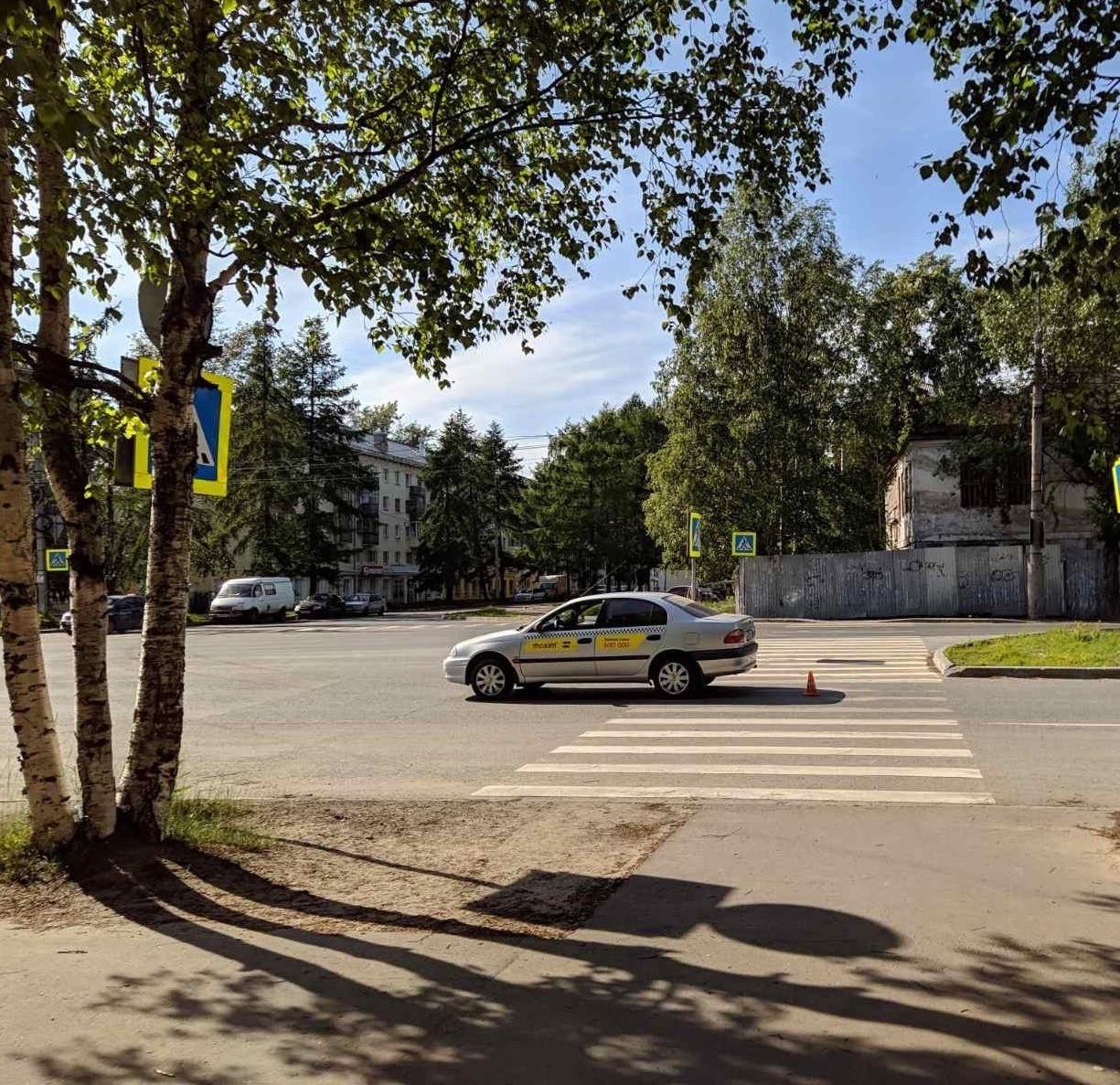 В Архангельске на пешеходном переходе сбили ребёнка